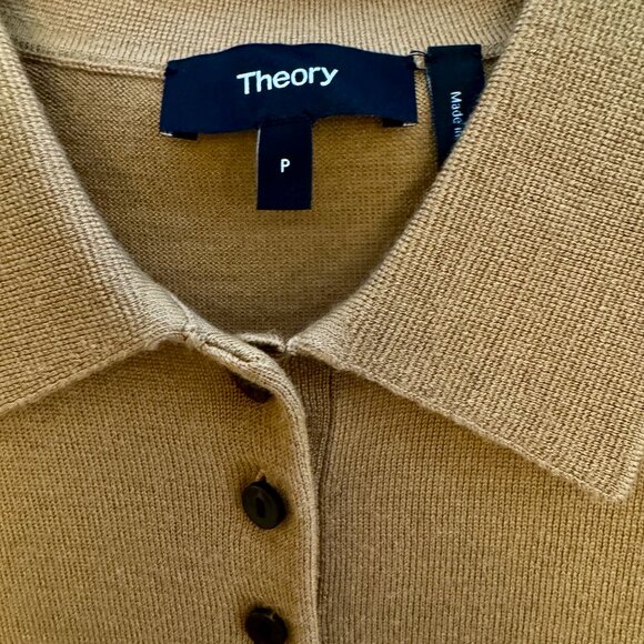 Theory Sweaters - Classic Theory Wool Polo - P